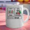 First Data Then Christmas I'm Earning A Break Sped Teacher Men Women Graphic Print Coffee Mug, gift for family, gift for coworker
