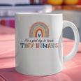 Good Day To Teach Tiny Humans Rainbow Teacher Graphic Print Coffee Mug, gift for family, gift for coworker