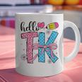 Hello TK Transitional Kindergarten Back To School Teacher Graphic Print Coffee Mug, gift for family, gift for coworker Hello TK Transitional Kindergarten Back To School Teacher Graphic Print Coffee Mug, gift for family, gift for coworker
