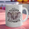 Just a Teacher Who Loves Elephants Elephant Lover Educator Graphic Print Coffee Mug, gift for family, gift for coworker Just a Teacher Who Loves Elephants Elephant Lover Educator Graphic Print Coffee Mug, gift for family, gift for coworker