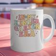 In My Kindergarten Era Retro Back To School Teacher Student Graphic Print Coffee Mug, gift for family, gift for coworker