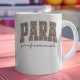 Leopard Paraprofessional Back To School Para Squad Teacher Graphic Print Coffee Mug, gift for family, gift for coworker Leopard Paraprofessional Back To School Para Squad Teacher Graphic Print Coffee Mug, gift for family, gift for coworker