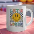 Let's Learn Today Smile Face Back To School For Teacher Kids Graphic Print Coffee Mug, gift for family, gift for coworker Let's Learn Today Smile Face Back To School For Teacher Kids Graphic Print Coffee Mug, gift for family, gift for coworker