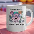 Little Miss Stem Teacher Graphic Print Coffee Mug, gift for family, gift for coworker