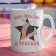 Man I Feel Like A Teacher Retro Western Country Cowgirl Graphic Print Coffee Mug, gift for family, gift for coworker Man I Feel Like A Teacher Retro Western Country Cowgirl Graphic Print Coffee Mug, gift for family, gift for coworker
