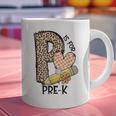 P Is For Pre K Teacher Leopard First Day Of School For Men Women Girls Kids Graphic Print Coffee Mug, gift for family, gift for coworker P Is For Pre K Teacher Leopard First Day Of School For Men Women Girls Kids Graphic Print Coffee Mug, gift for family, gift for coworker