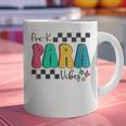Pre-K Paraprofessional Teacher Back To School Vibes Graphic Print Coffee Mug, gift for family, gift for coworker Pre-K Paraprofessional Teacher Back To School Vibes Graphic Print Coffee Mug, gift for family, gift for coworker