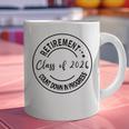 Retirement Class Of 2026 Count Down Progress Retired Teacher Graphic Print Coffee Mug, gift for family, gift for coworker Retirement Class Of 2026 Count Down Progress Retired Teacher Graphic Print Coffee Mug, gift for family, gift for coworker