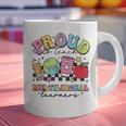 Retro Proud To Teach Multilingual Learners English Teacher Graphic Print Coffee Mug, English Teacher Mugs, gift for family, gift for coworker