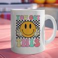 You Got This Retro Smile Motivational Testing Day Teacher Graphic Print Coffee Mug, gift for family, gift for coworker You Got This Retro Smile Motivational Testing Day Teacher Graphic Print Coffee Mug, gift for family, gift for coworker