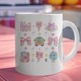 School Pencils And Bows Teacher Bow Coquette Pencil Girls Graphic Print Coffee Mug, gift for family, gift for coworker School Pencils And Bows Teacher Bow Coquette Pencil Girls Graphic Print Coffee Mug, gift for family, gift for coworker