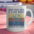 Science It's Like Magic But Real Science Teacher Geek Nerd Graphic Print Coffee Mug, Science Teacher Mugs, gift for family, gift for coworker