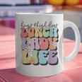 Soul Bleach Teacher Staff First Day Of School Last Hugs & High Fives Lunch Lady Vibes Blue Classic Fit Graphic Print Coffee Mug, gift for family, gift for coworker Soul Bleach Teacher Staff First Day Of School Last Hugs & High Fives Lunch Lady Vibes Blue Classic Fit Graphic Print Coffee Mug, gift for family, gift for coworker