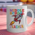 Space Middle School Teacher Back To School Men Women Kids Graphic Print Coffee Mug, gift for family, gift for coworker Space Middle School Teacher Back To School Men Women Kids Graphic Print Coffee Mug, gift for family, gift for coworker