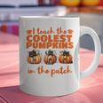 I Teach The Cutest Pumpkins Halloween Teacher Cat Lover Graphic Print Coffee Mug, gift for family, gift for coworker I Teach The Cutest Pumpkins Halloween Teacher Cat Lover Graphic Print Coffee Mug, gift for family, gift for coworker
