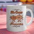 I Teach The Cutest Pumpkins In The Patch Retro Teacher Fall Graphic Print Coffee Mug, gift for family, gift for coworker