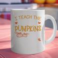 I Teach The Cutest Pumpkins In The Patch Shirt Teacher Graphic Print Coffee Mug, gift for family, gift for coworker I Teach The Cutest Pumpkins In The Patch Shirt Teacher Graphic Print Coffee Mug, gift for family, gift for coworker