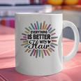 Teacher Flair Pen Art Lover School Supplies Graphic Print Coffee Mug, gift for family, gift for coworker Teacher Flair Pen Art Lover School Supplies Graphic Print Coffee Mug, gift for family, gift for coworker