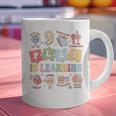 Teacher Groovy Play Is Learning Back To School Graphic Print Coffee Mug, Groovy Teacher Mugs, gift for family, gift for coworker Teacher Groovy Play Is Learning Back To School Graphic Print Coffee Mug, Groovy Teacher Mugs, gift for family, gift for coworker