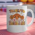 Thankful Teacher's Aide Thanksgiving Autumn Fall Women Men Graphic Print Coffee Mug, gift for family, gift for coworker