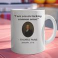 Thomas Paine Common Sense USA History Teacher Student Graphic Print Coffee Mug, History Teacher Mugs, gift for family, gift for coworker Thomas Paine Common Sense USA History Teacher Student Graphic Print Coffee Mug, History Teacher Mugs, gift for family, gift for coworker