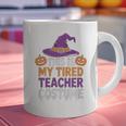 This Is My Tired Teacher Costume Halloween Premium Tri-Blend Graphic Print Coffee Mug, gift for family, gift for coworker This Is My Tired Teacher Costume Halloween Premium Tri-Blend Graphic Print Coffee Mug, gift for family, gift for coworker