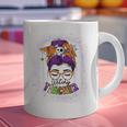 Witchy Teacher Halloween Messy Bun Teacher Bleached Graphic Print Coffee Mug, gift for family, gift for coworker Witchy Teacher Halloween Messy Bun Teacher Bleached Graphic Print Coffee Mug, gift for family, gift for coworker
