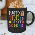 100 Days Of School Teacher And Student Graphic Print Coffee Mug, novelty gifts, funny gifts