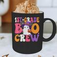 1st Grade Boo Crew Halloween First Grade Halloween Teacher Graphic Print Coffee Mug, novelty gifts, funny gifts