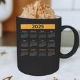 2025 Calendar For Planners Teachers Offices Months Graphic Print Coffee Mug, novelty gifts, funny gifts