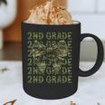 2nd Grade Teacher Student Camo Bow Back To School Graphic Print Coffee Mug, novelty gifts, funny gifts