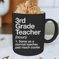 3rd Grade Teacher Definition Back To School First Day Graphic Print Coffee Mug, novelty gifts, funny gifts