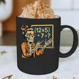 67 Teacher Halloween Skeleton Graphic Print Coffee Mug, novelty gifts, funny gifts