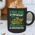 AG Teacher English Is Important But Agriculture Teacher Graphic Print Coffee Mug, novelty gifts, funny gifts
