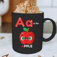 A Is For Apple Pre-K Kindergarten Teacher Student Graphic Print Coffee Mug, novelty gifts, funny gifts