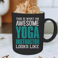 This Is What An Awesome Yoga Instructor Yoga Teacher Graphic Print Coffee Mug, novelty gifts, funny gifts This Is What An Awesome Yoga Instructor Yoga Teacher Graphic Print Coffee Mug, novelty gifts, funny gifts