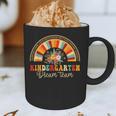 Back To School Kindergarten Dream Team Teacher Love Floral Graphic Print Coffee Mug, novelty gifts, funny gifts