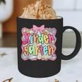 Back To School Kindergarten Preppy Teacher Girl Graphic Print Coffee Mug, novelty gifts, funny gifts