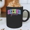 Back To School Neon Checkered Second Grade Colorful Teacher Graphic Print Coffee Mug, novelty gifts, funny gifts Back To School Neon Checkered Second Grade Colorful Teacher Graphic Print Coffee Mug, novelty gifts, funny gifts