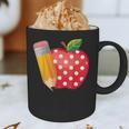 Back To School Pencil And Apple Teacher Student Graphic Print Coffee Mug, novelty gifts, funny gifts Back To School Pencil And Apple Teacher Student Graphic Print Coffee Mug, novelty gifts, funny gifts