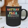 Battery Life Of A Para SPED Parapro Teacher Squad Graphic Print Coffee Mug, novelty gifts, funny gifts