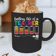 Battery Life Of a Teacher Shirt Thanksgiving Teacher Graphic Print Coffee Mug, novelty gifts, funny gifts Battery Life Of a Teacher Shirt Thanksgiving Teacher Graphic Print Coffee Mug, novelty gifts, funny gifts