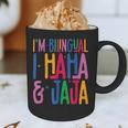 I Am Bilingual I Haha And Jaja Latina Latino Spanish Teacher Graphic Print Coffee Mug, novelty gifts, funny gifts I Am Bilingual I Haha And Jaja Latina Latino Spanish Teacher Graphic Print Coffee Mug, novelty gifts, funny gifts