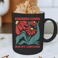 Boho Flower ESL Teacher Kindness Comes In Many Languages Graphic Print Coffee Mug, novelty gifts, funny gifts Boho Flower ESL Teacher Kindness Comes In Many Languages Graphic Print Coffee Mug, novelty gifts, funny gifts