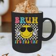Bruh It's Fri-Yay Friday Weekend Smile Face Teacher Student Graphic Print Coffee Mug, novelty gifts, funny gifts