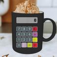 Calculator Math Teacher Halloween Costumes Women Men Adults Graphic Print Coffee Mug, novelty gifts, funny gifts