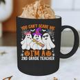 You Can't Scare Me I'm A 2nd Grade Teacher Halloween Graphic Print Coffee Mug, novelty gifts, funny gifts
