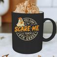 You Can't Scare Me I Teach 4th Grade Teacher Halloween Ghost Graphic Print Coffee Mug, novelty gifts, funny gifts