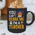 You Cant Scare Me Im A Teacher Halloween Trick Or Teach 2024 Graphic Print Coffee Mug, novelty gifts, funny gifts You Cant Scare Me Im A Teacher Halloween Trick Or Teach 2024 Graphic Print Coffee Mug, novelty gifts, funny gifts