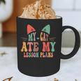 My Cat Ate My Lesson Plans Teacher Sarcastic Graphic Print Coffee Mug, novelty gifts, funny gifts My Cat Ate My Lesson Plans Teacher Sarcastic Graphic Print Coffee Mug, novelty gifts, funny gifts